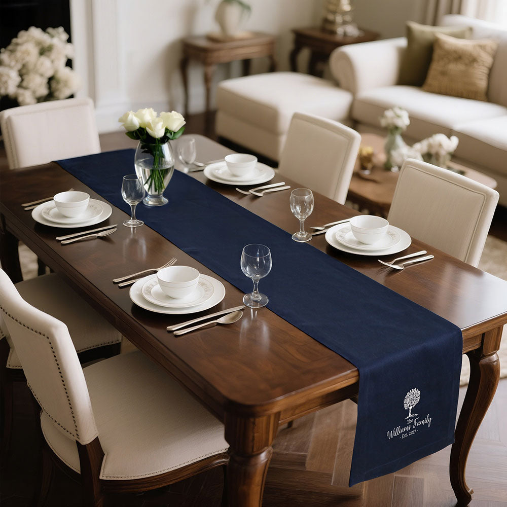 Personalized Table Runner