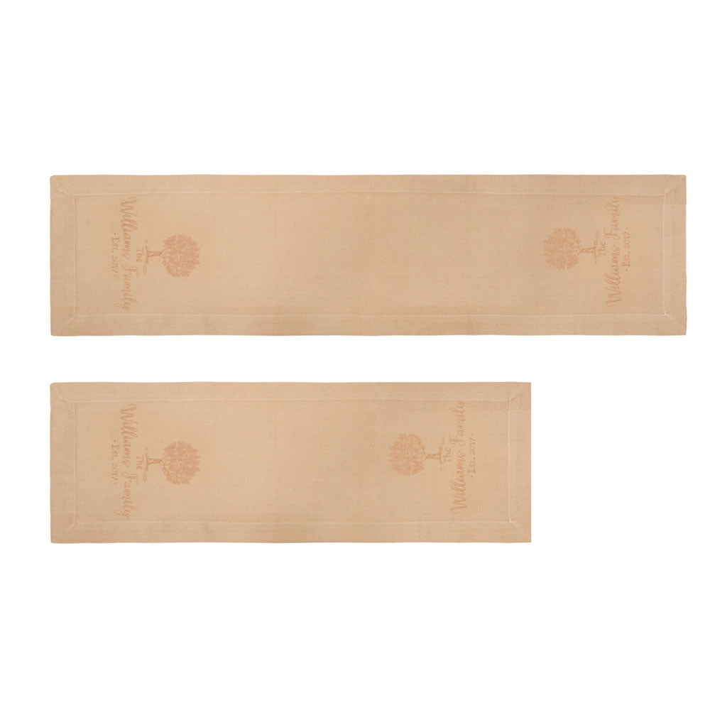 Personalized Table Runner