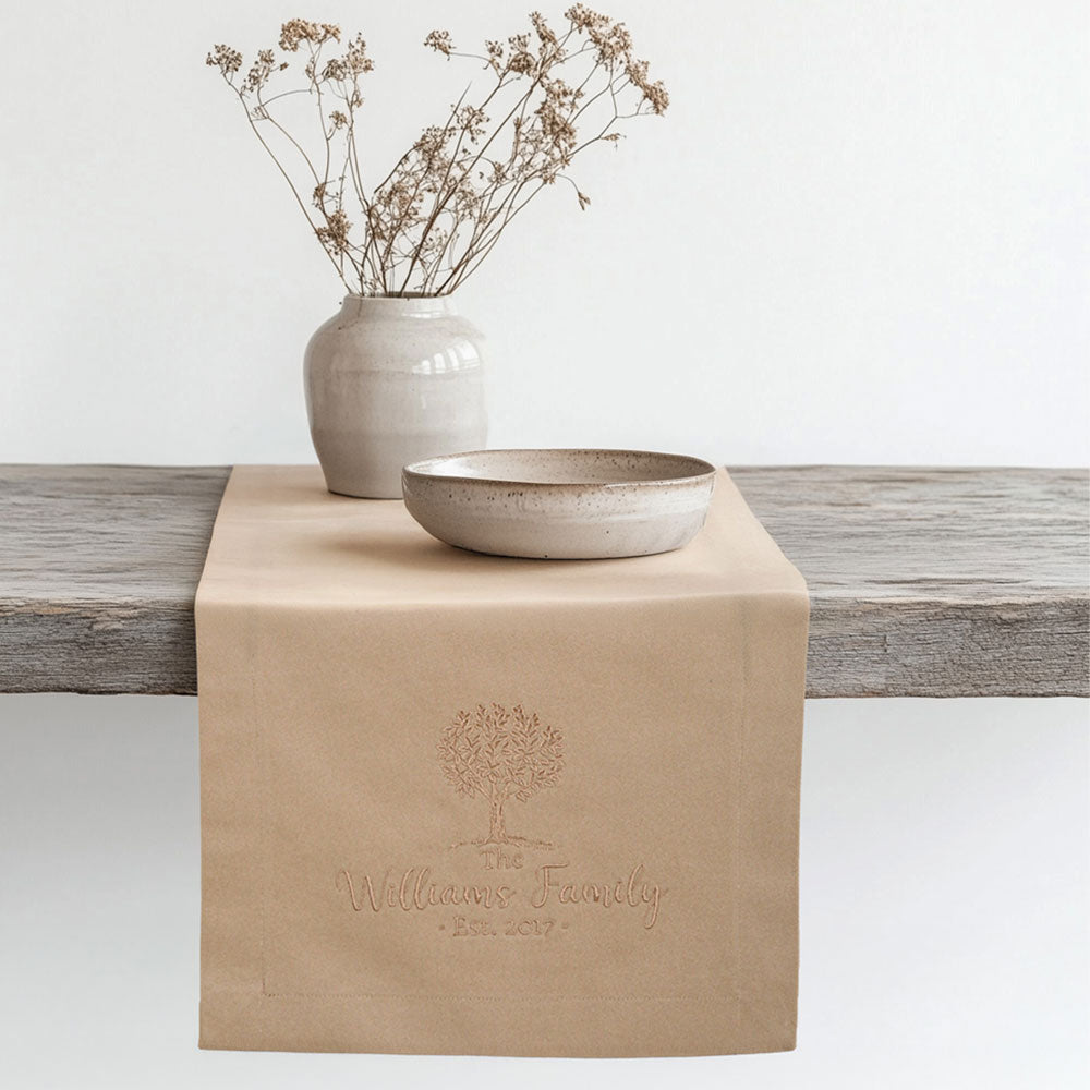 Personalized Table Runner