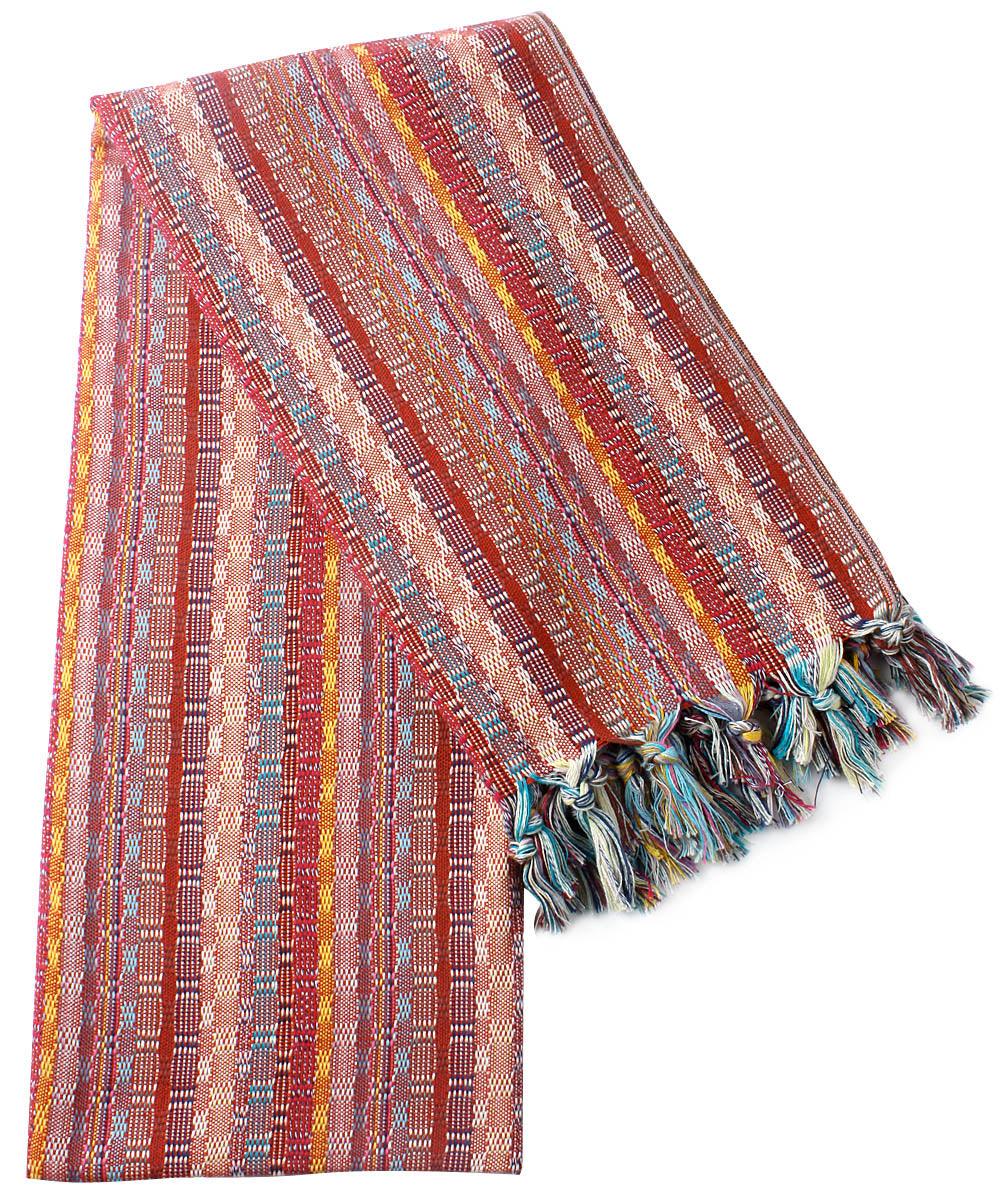 Set of 4 Turkish Beach Towel Colorful Series 39" X 71" 100% Red
