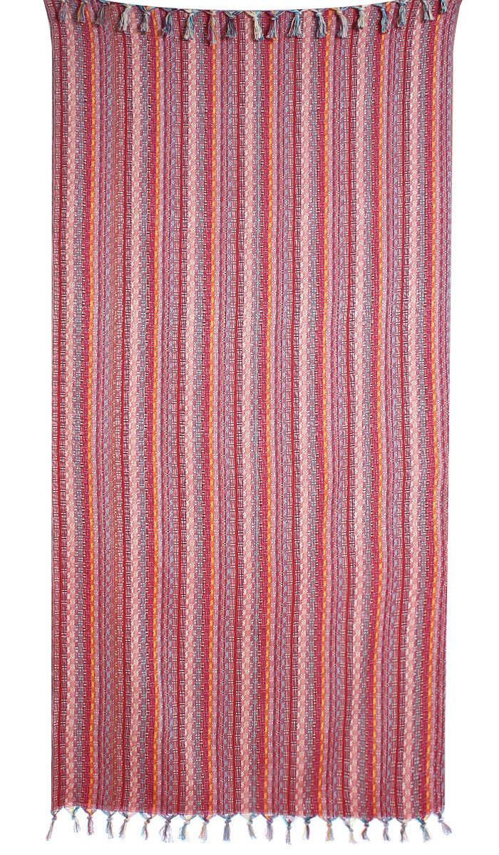 Set of 4 Turkish Beach Towel Colorful Series 39" X 71" 100% Red