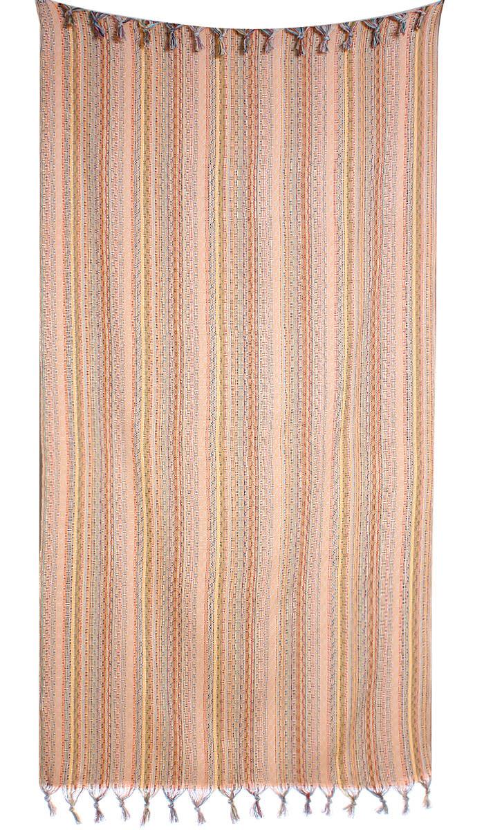 Set of 4 Turkish Beach Towel Colorful Series 39" X 71" 100% Salmon