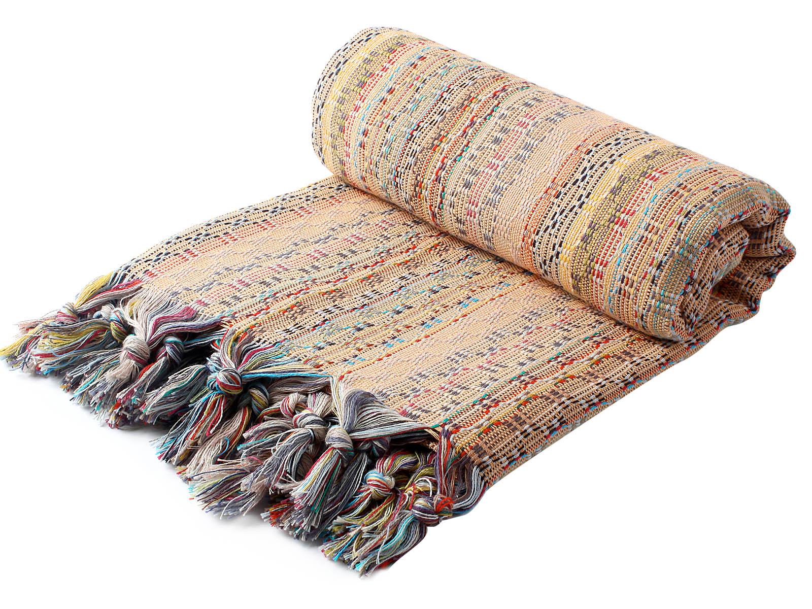 Set of 4 Turkish Beach Towel Colorful Series 39" X 71" 100% Salmon
