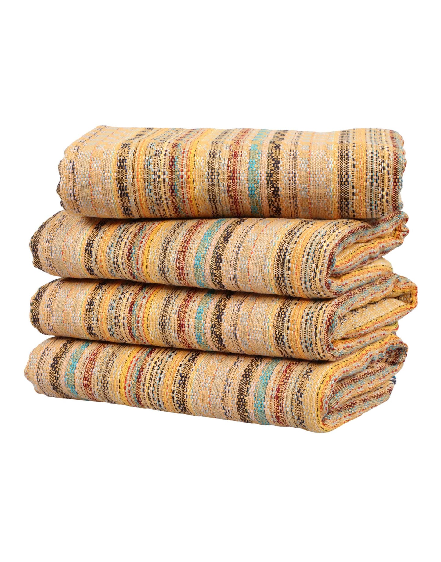 Set of 4 Turkish Beach Towel Colorful Series 39" X 71" 100% Salmon