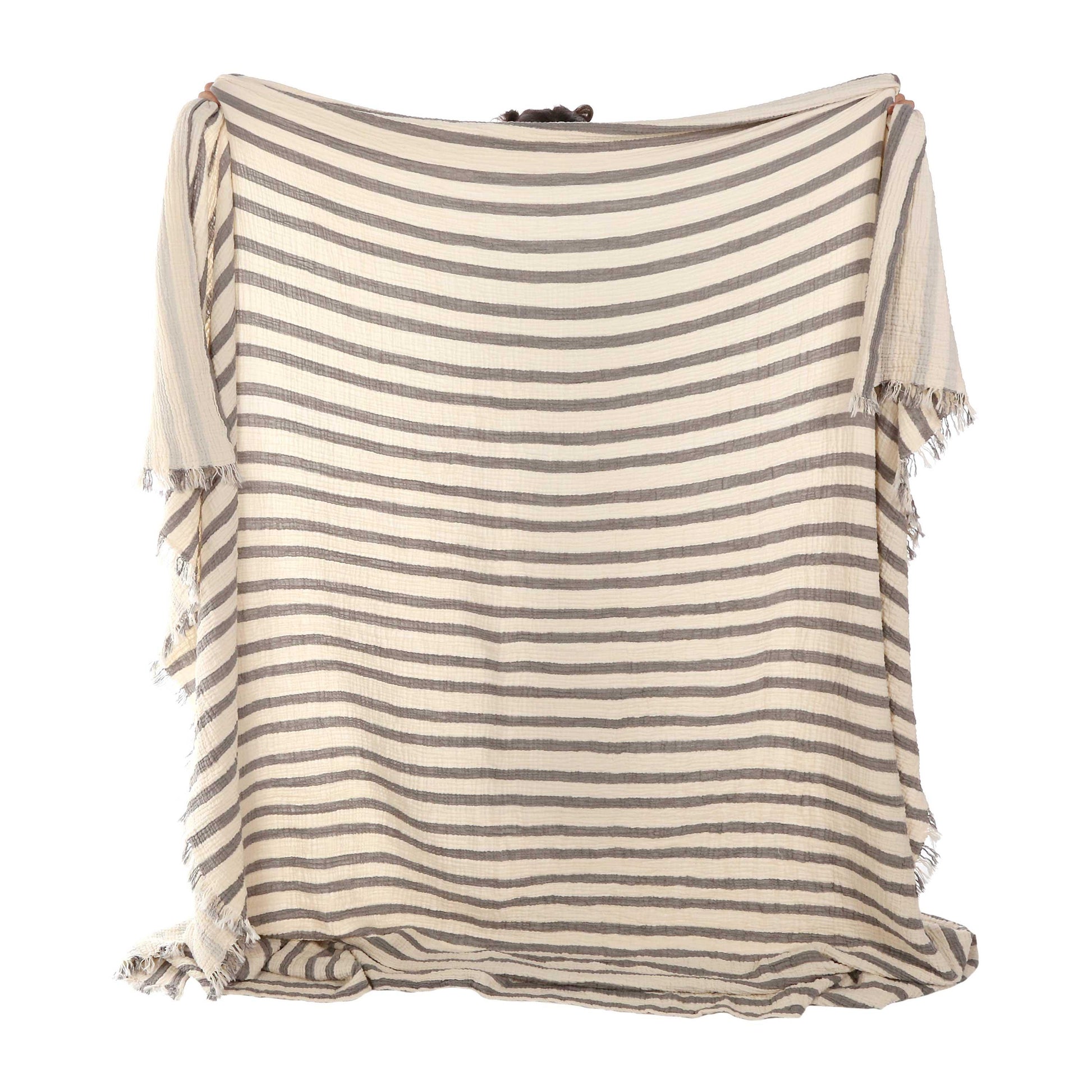 Mocha Muslin Blanket - Cacala