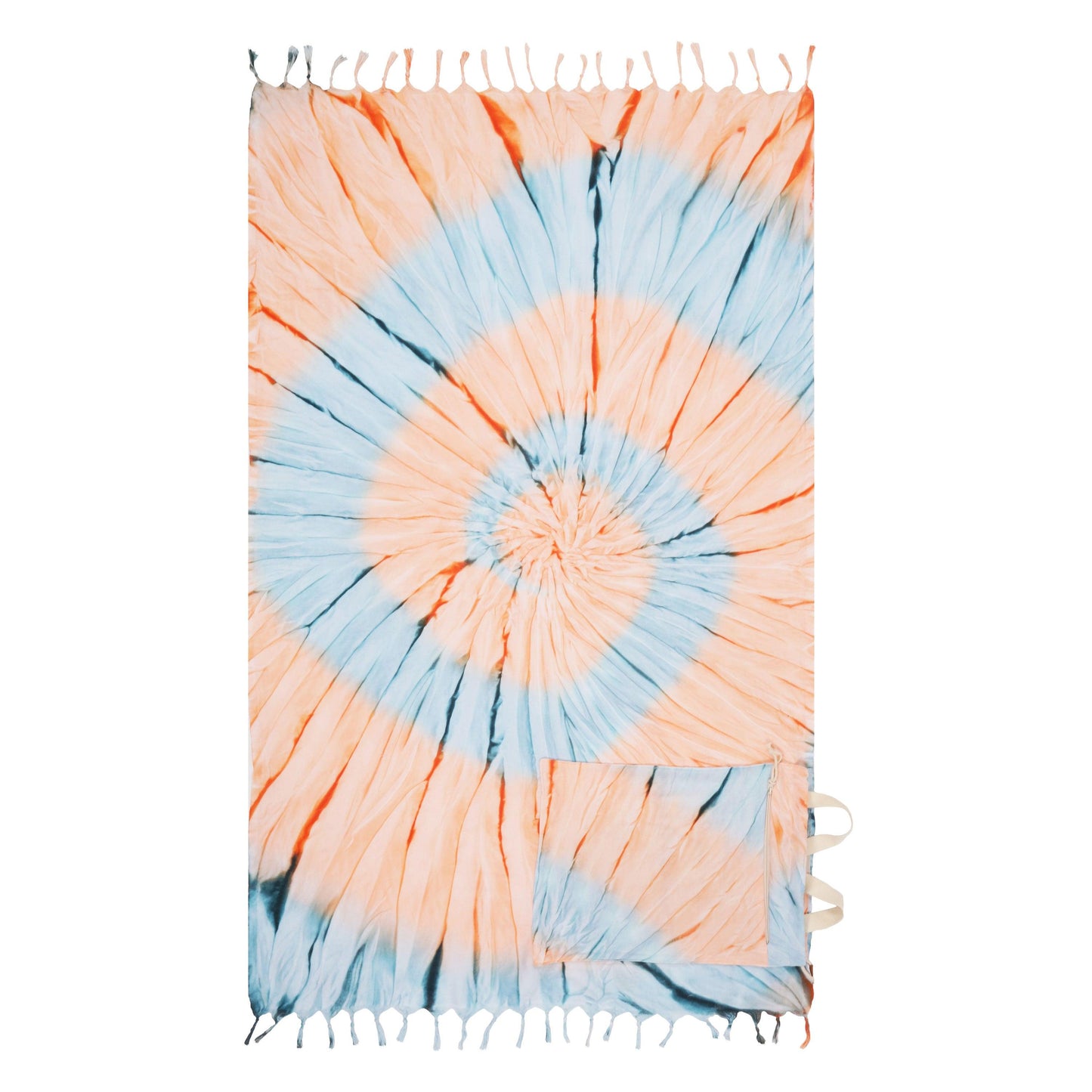Tie Dye Beach Towel & Bag - Cacala