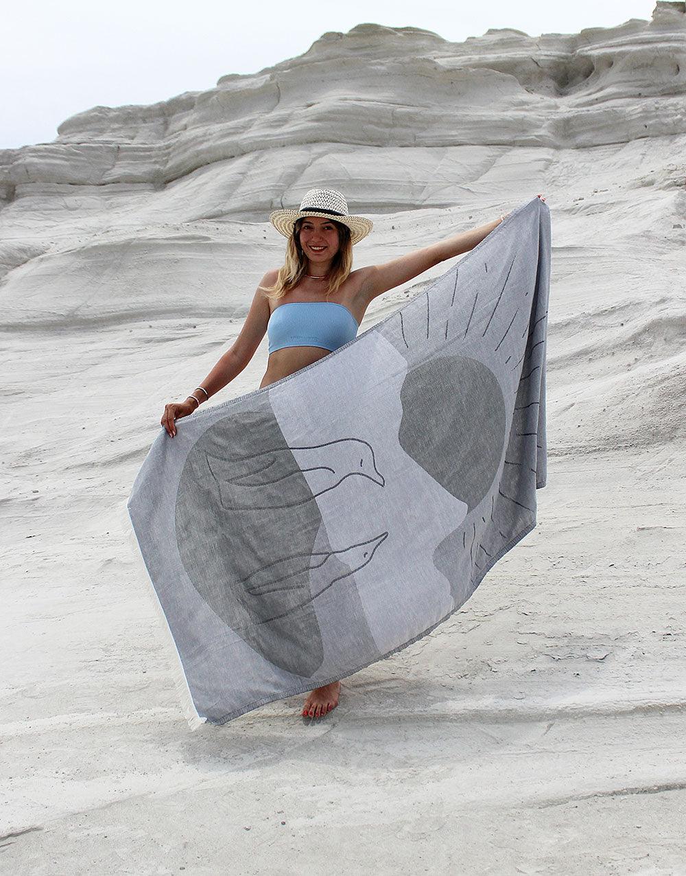 Actic Pool Turkish Beach Towel - Cacala