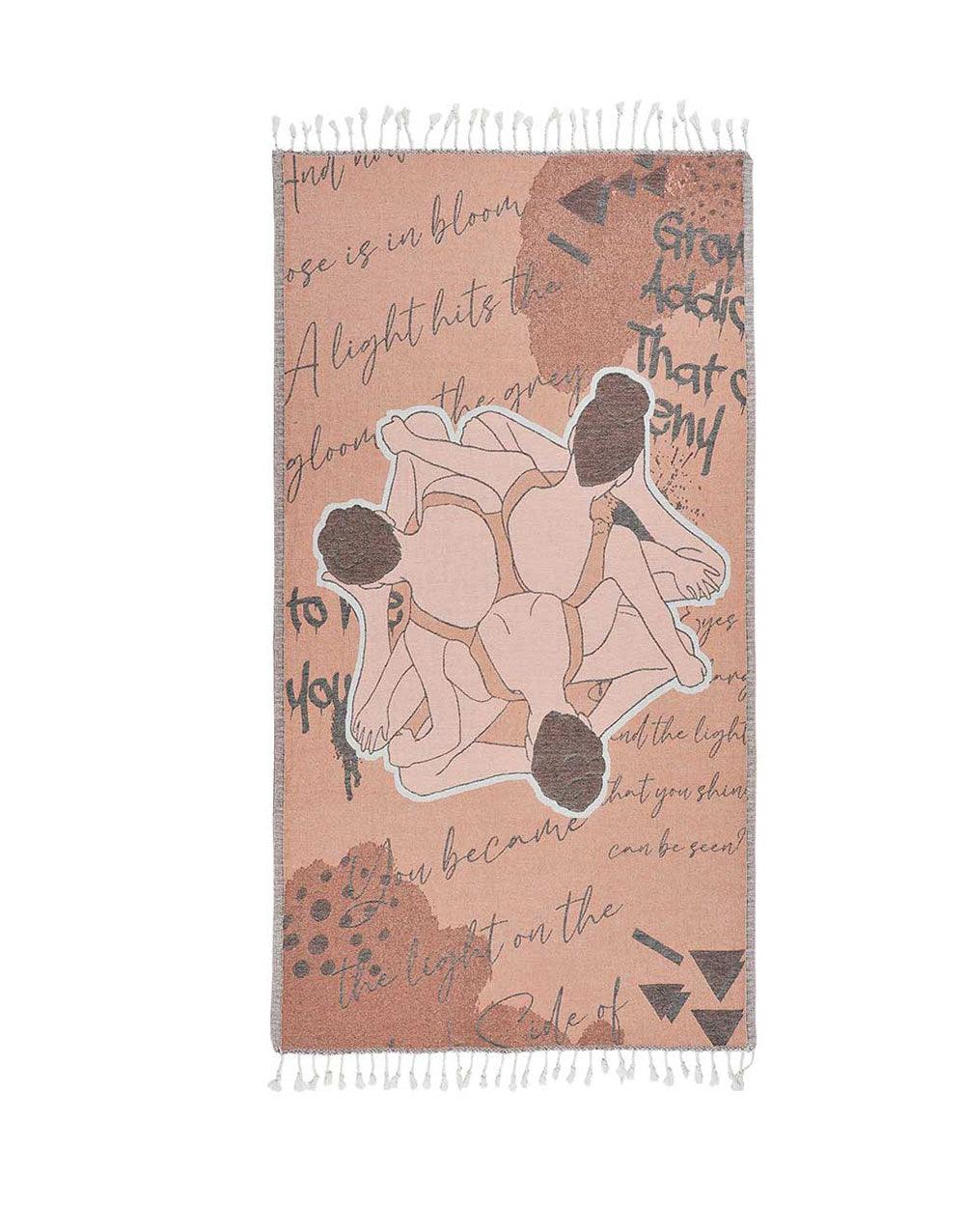 Ballerina Turkish Beach Towel - Cacala