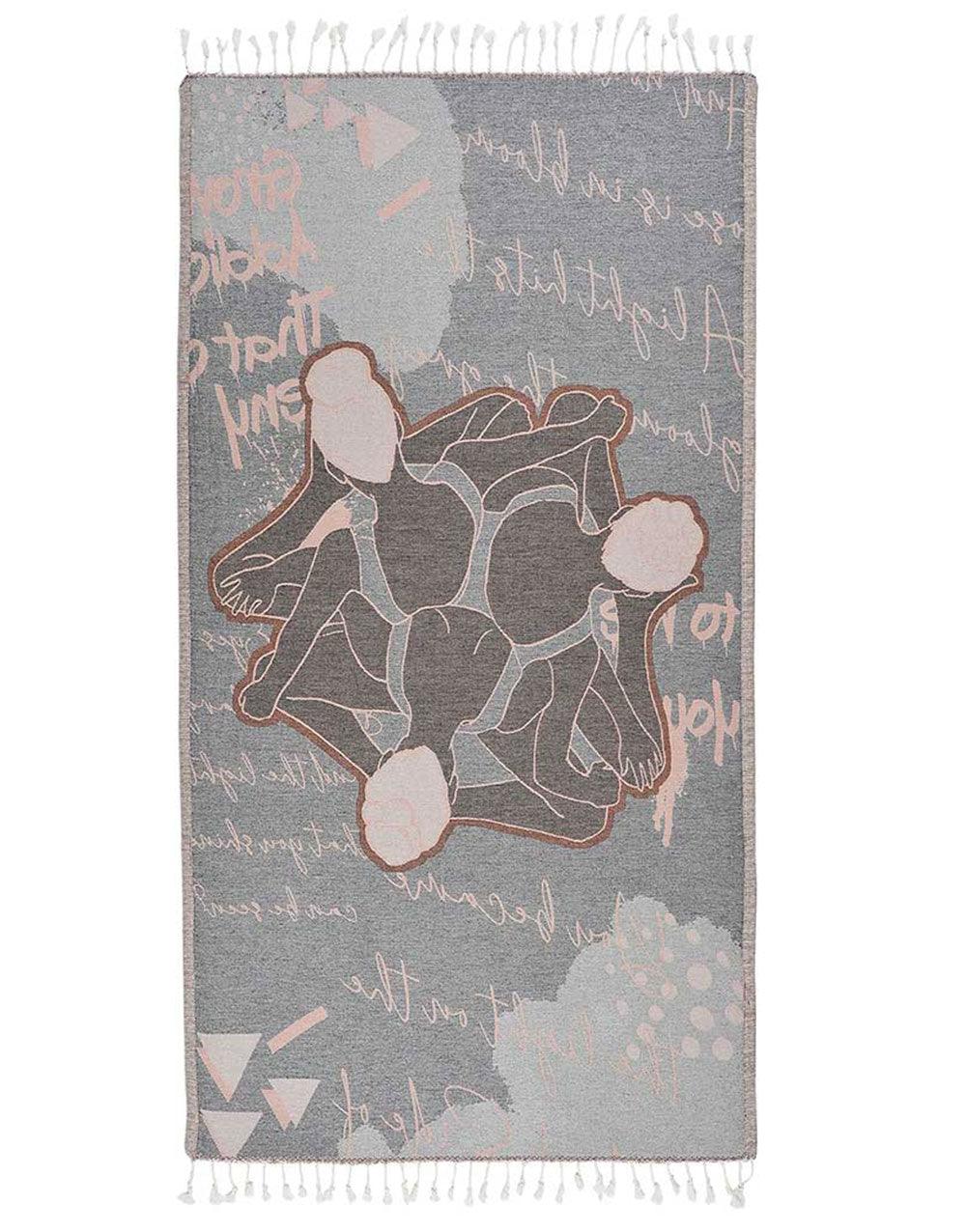 Ballerina Turkish Beach Towel - Cacala