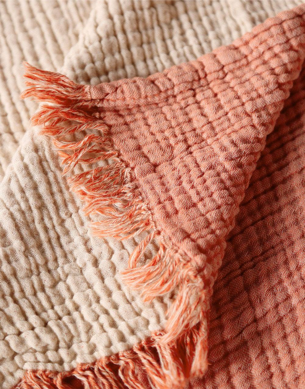 Cacala Turkish Blanket Muslin Series 100% Cotton Rose - Cacala