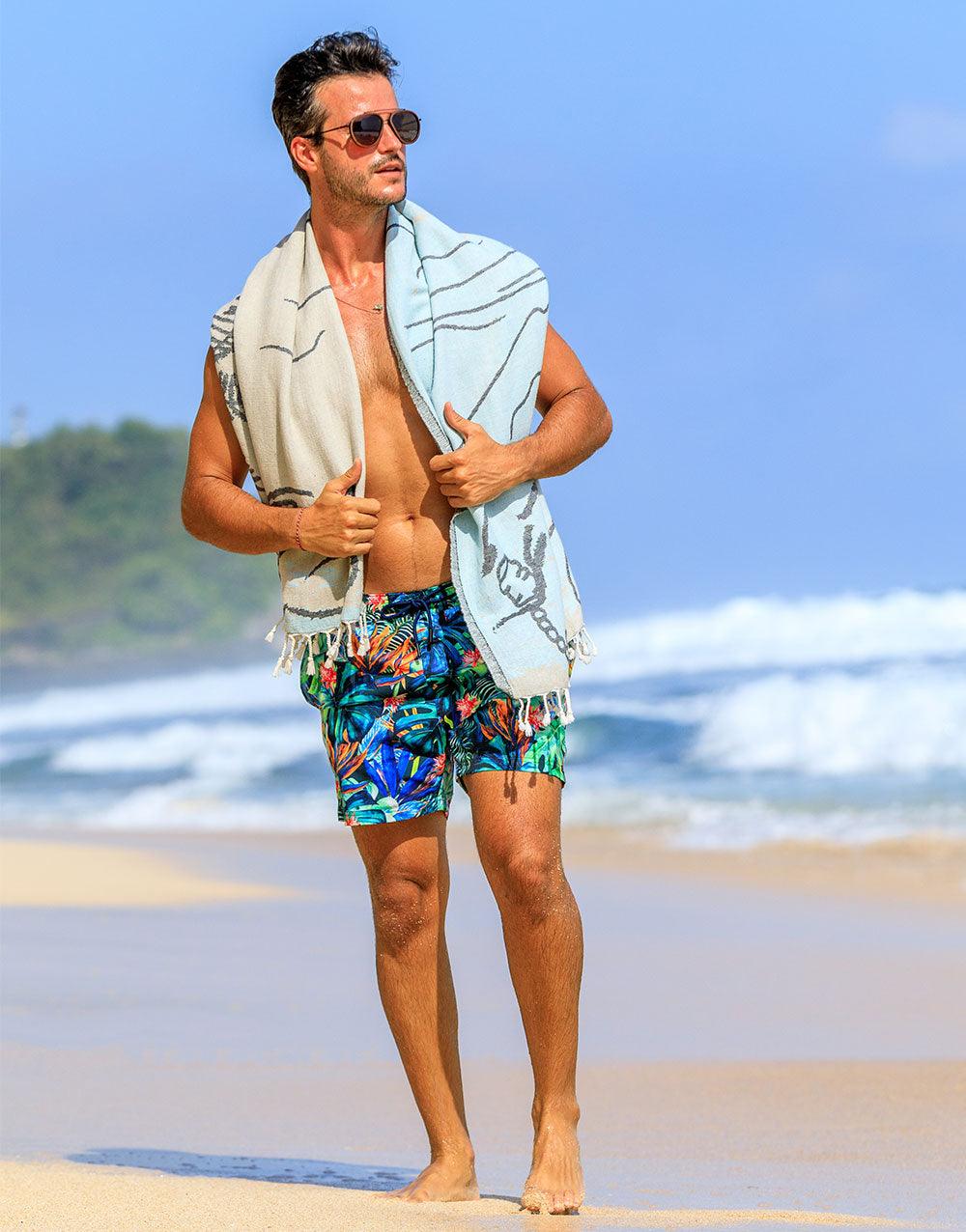 Island Turkish Beach Towel - Cacala