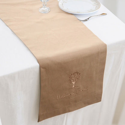 Personalized Table Runner