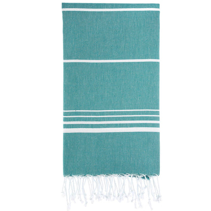 Personalized Narrow Stripe Turkish Beach Towel