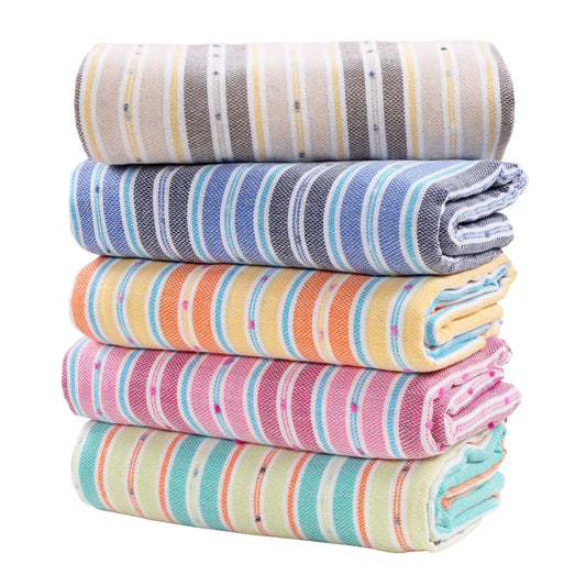 PonPon Beach Towels Pack of 5