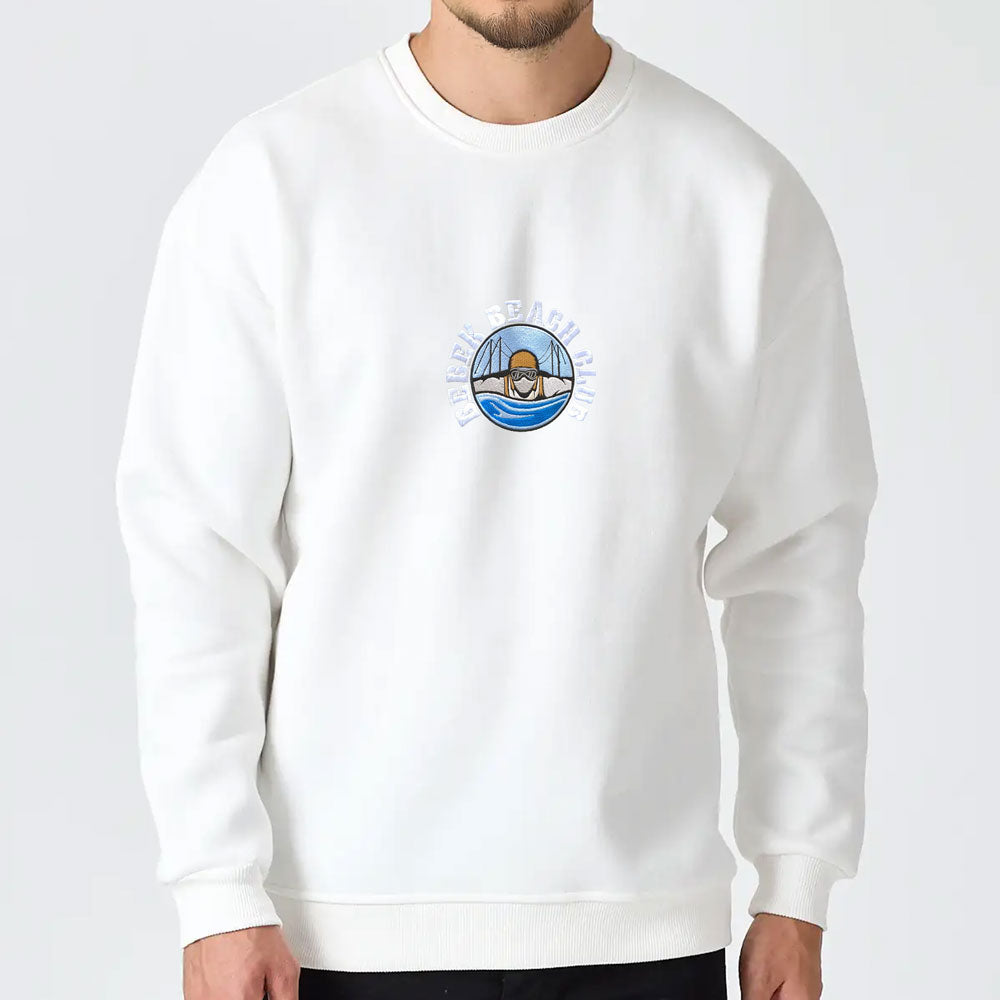 Custom Photo Embroidered Sweatshirt
