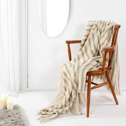 Mocha Muslin Blanket