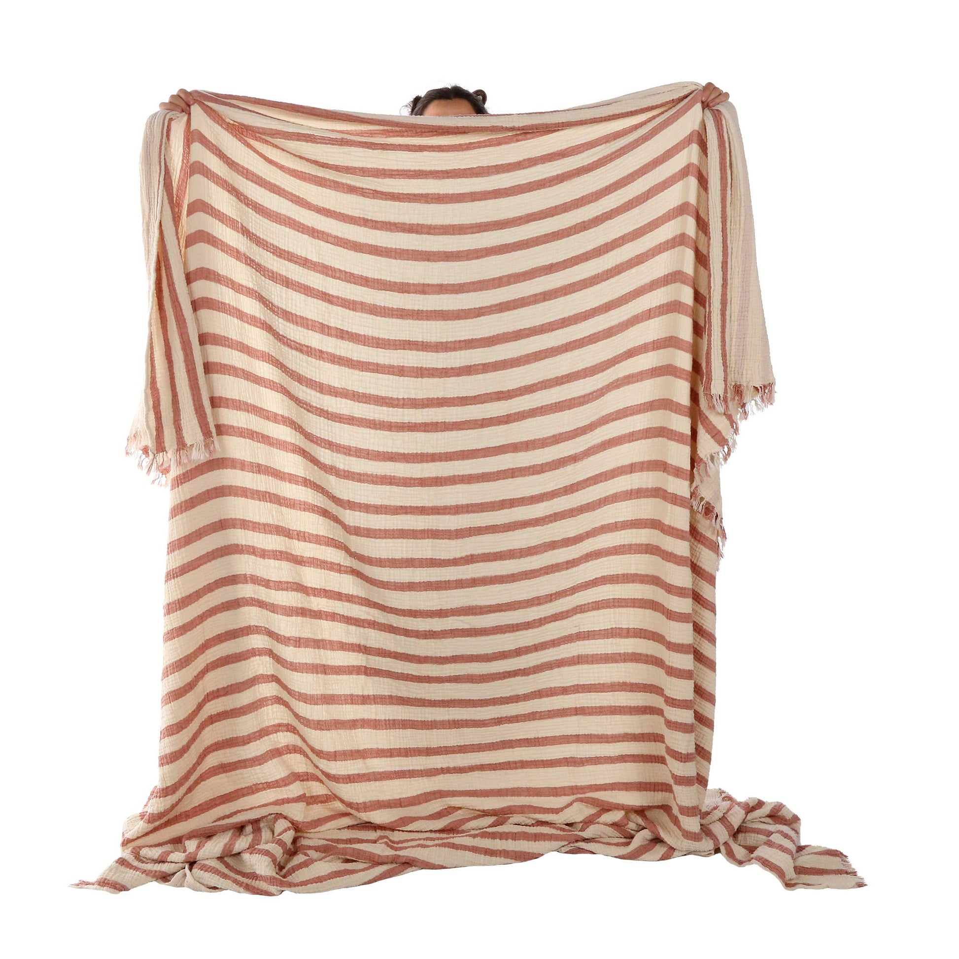 Mocha Muslin Blanket - Cacala