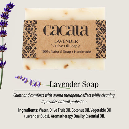 Natural Organic Olive Oil Soap - Cacala