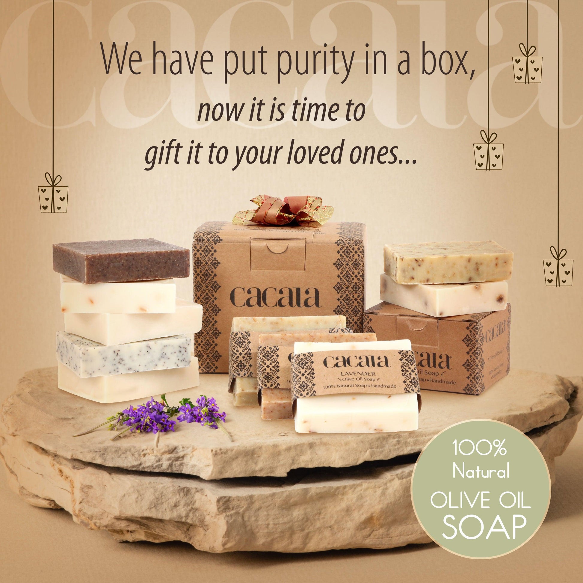 Natural Organic Olive Oil Soap - Cacala