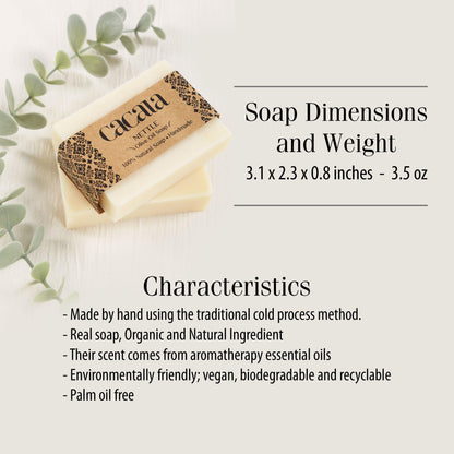 Natural Organic Olive Oil Soap - Cacala