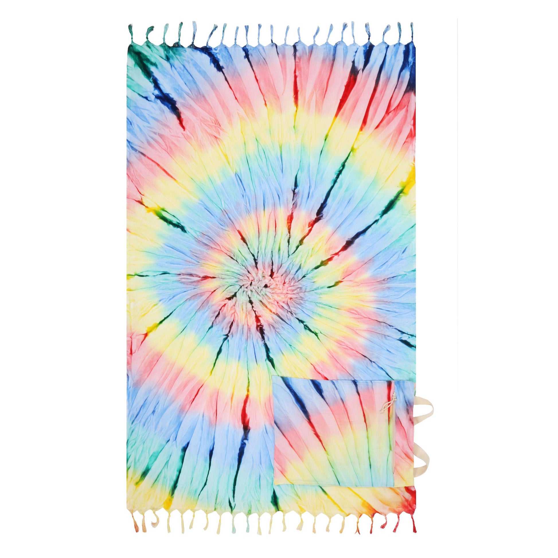 Tie Dye Beach Towel & Bag - Cacala