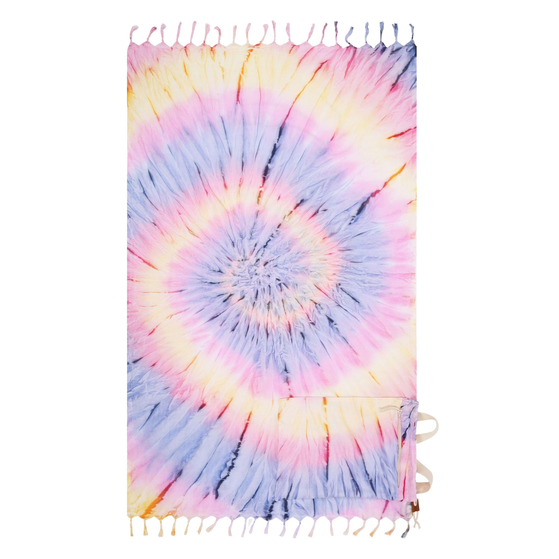 Tie Dye Beach Towel & Bag - Cacala