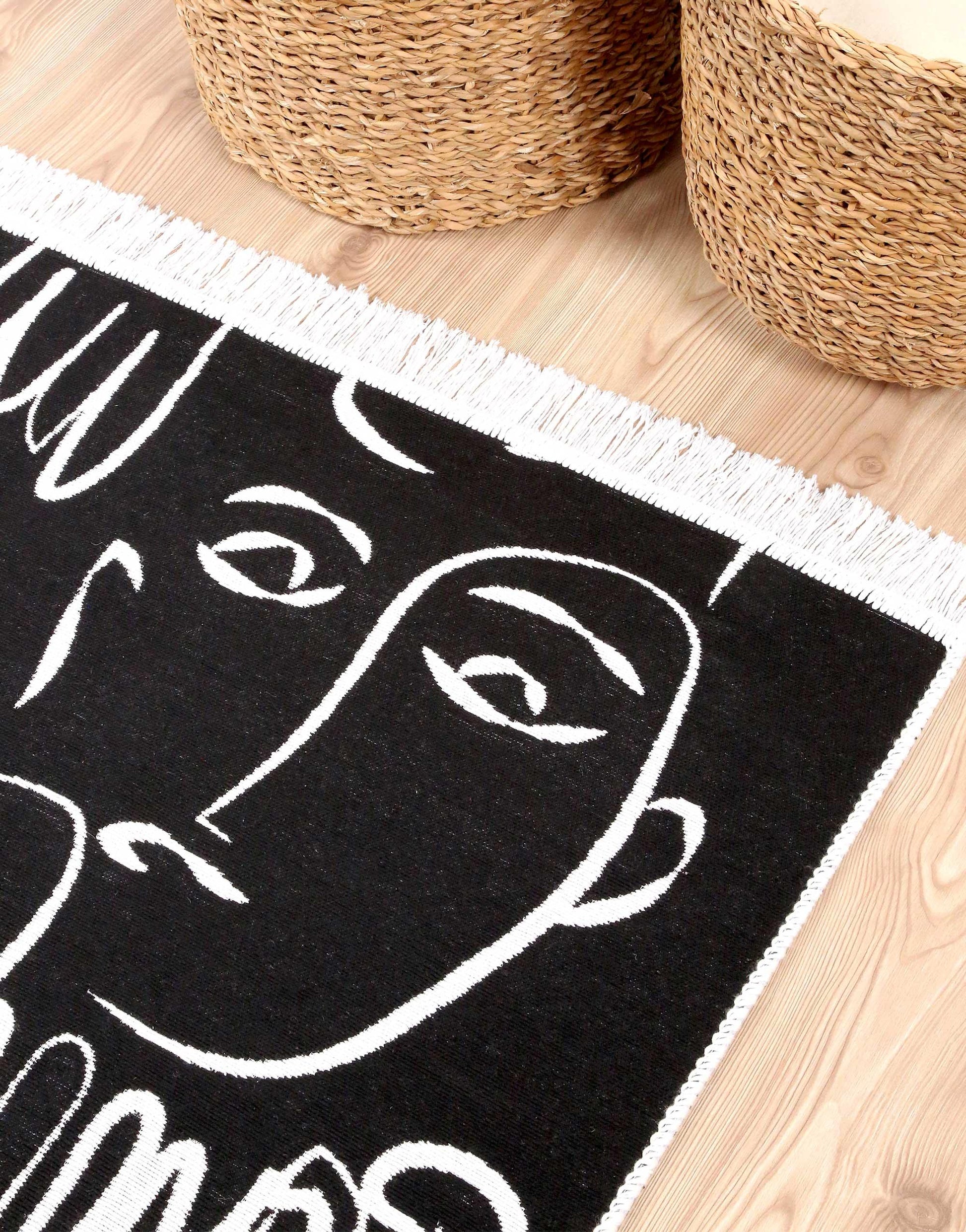 Turkish Living Room Rug Pandemic - Cacala