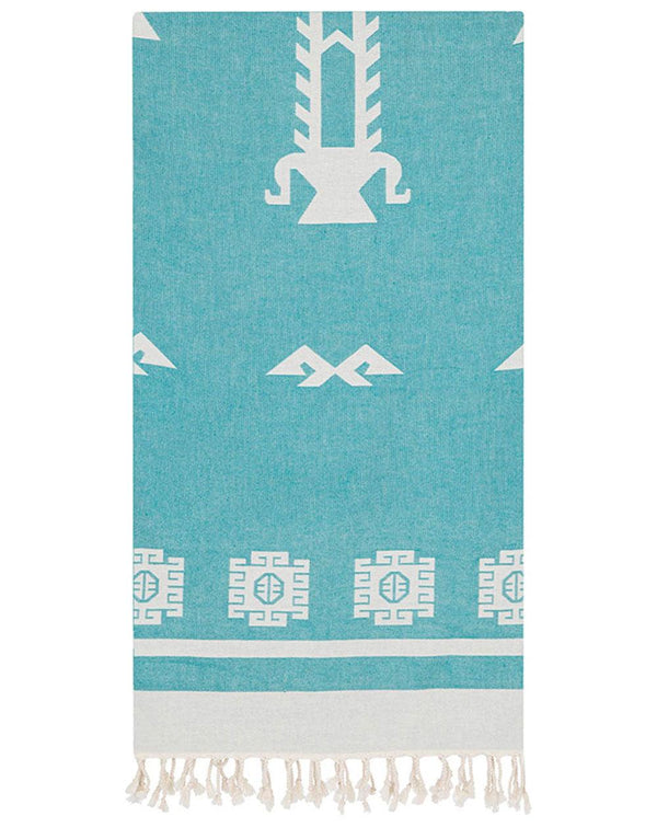 Cacala Fuota Towels Tree of Life Pestemal 37"x71" 100% Cotton - Cacala