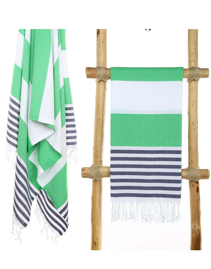Cacala Stylish Beach Towel Marina Series 39"x71" 100% Cotton - Cacala
