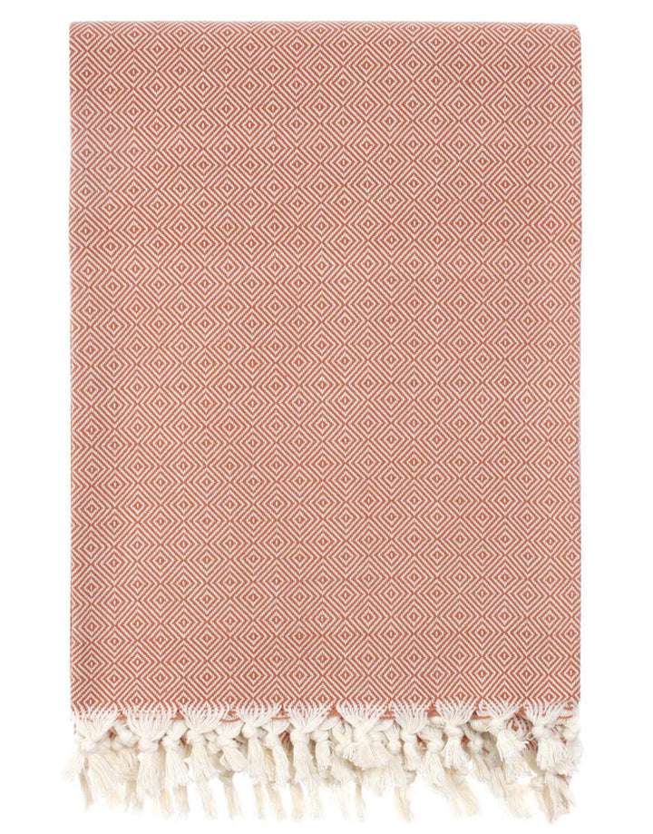 Cacala Throw Blankets Elmas Series 71"x 95" 100% Cotton - Cacala