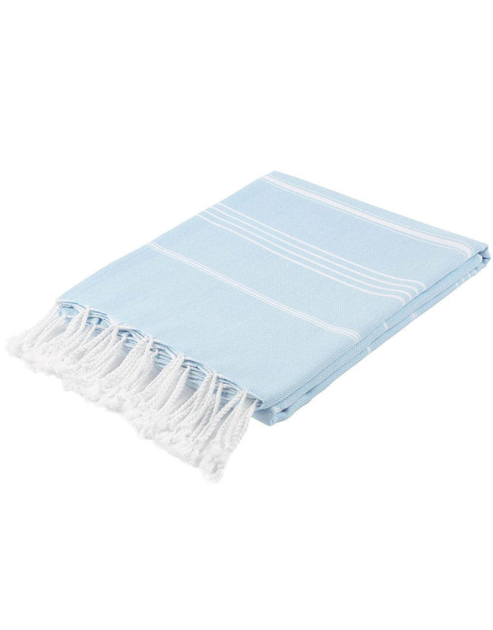 Cacala Turkish Towels Paradise Series 39x71 100% Organic Cotton Blue