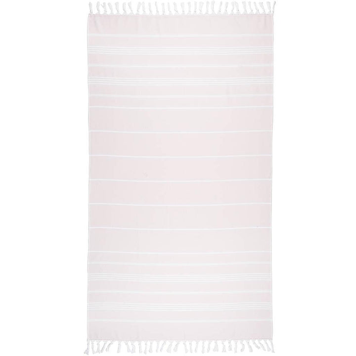 Turkish T Turkish Beach Towel - White