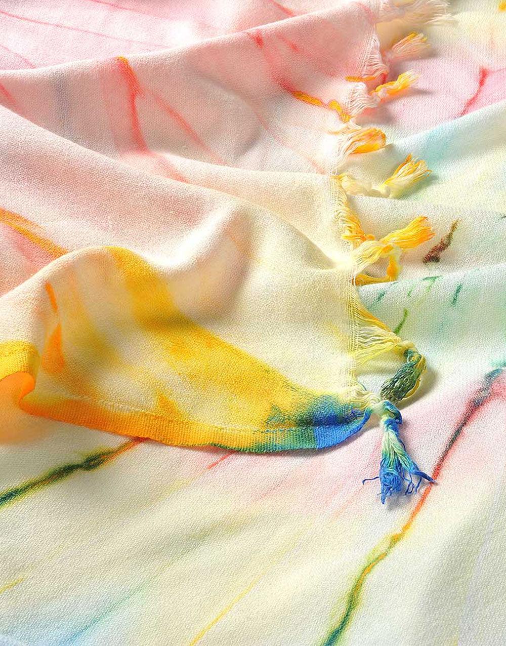 Cacala Turkish Blanket Throw Helezon Peshtemal Series 89"x78" 100% Cotton - Cacala