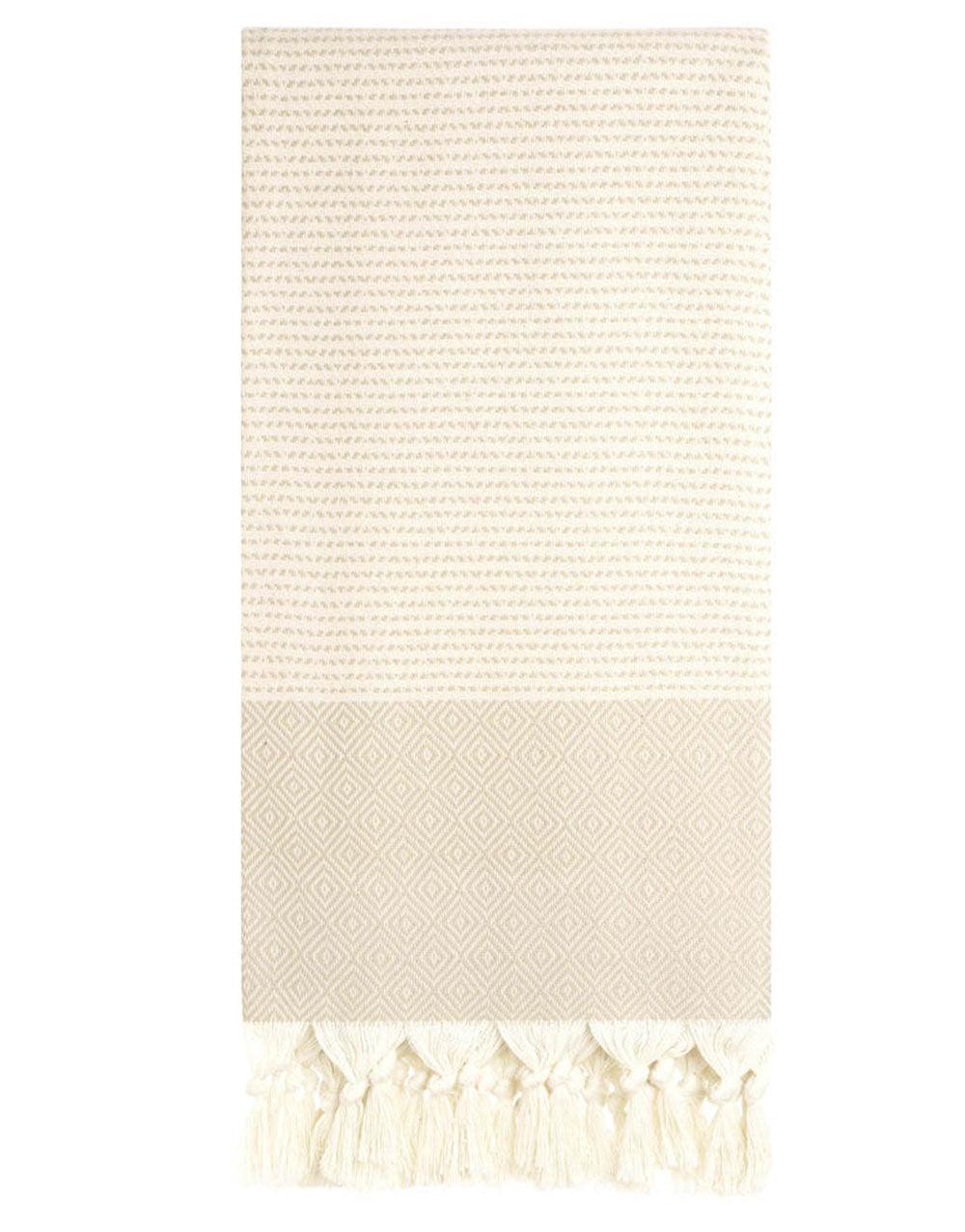 Cacala Turkish Towel Satranc Peshtemal 39"x71" 100% Cotton - Cacala