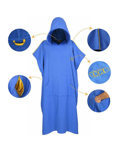 Hooded Changing Poncho - Cacala