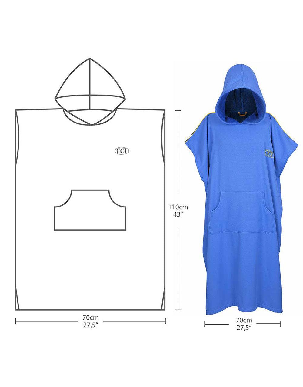 Hooded Changing Poncho - Cacala