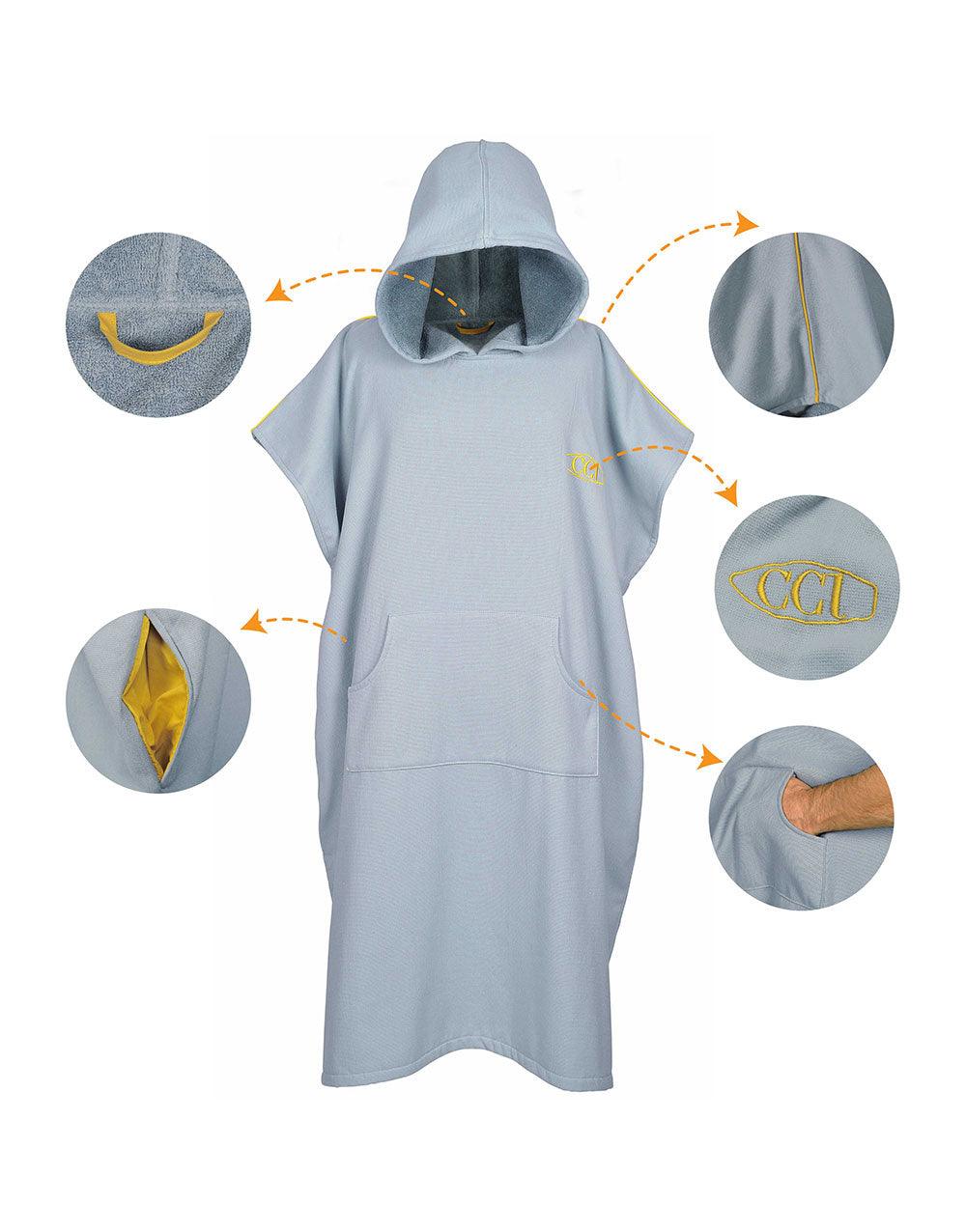 Hooded Changing Poncho - Cacala