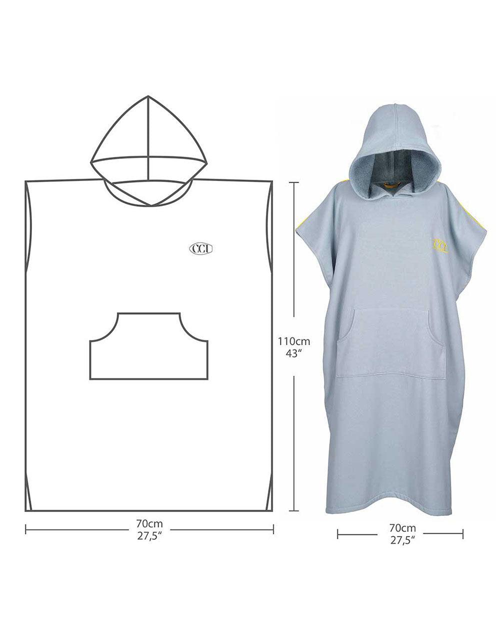 Hooded Changing Poncho - Cacala