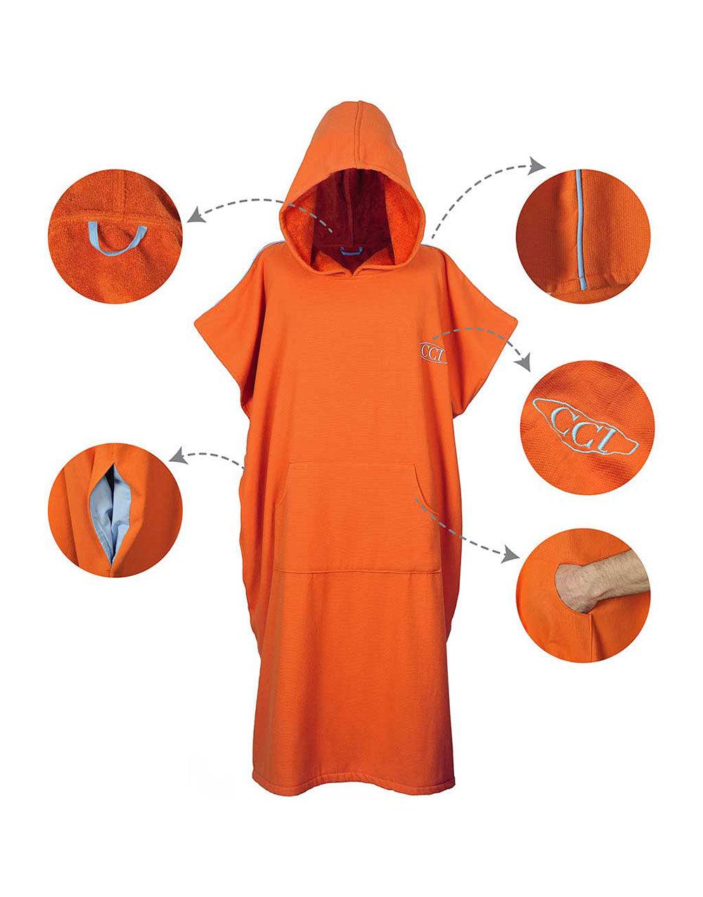 Hooded Changing Poncho - Cacala