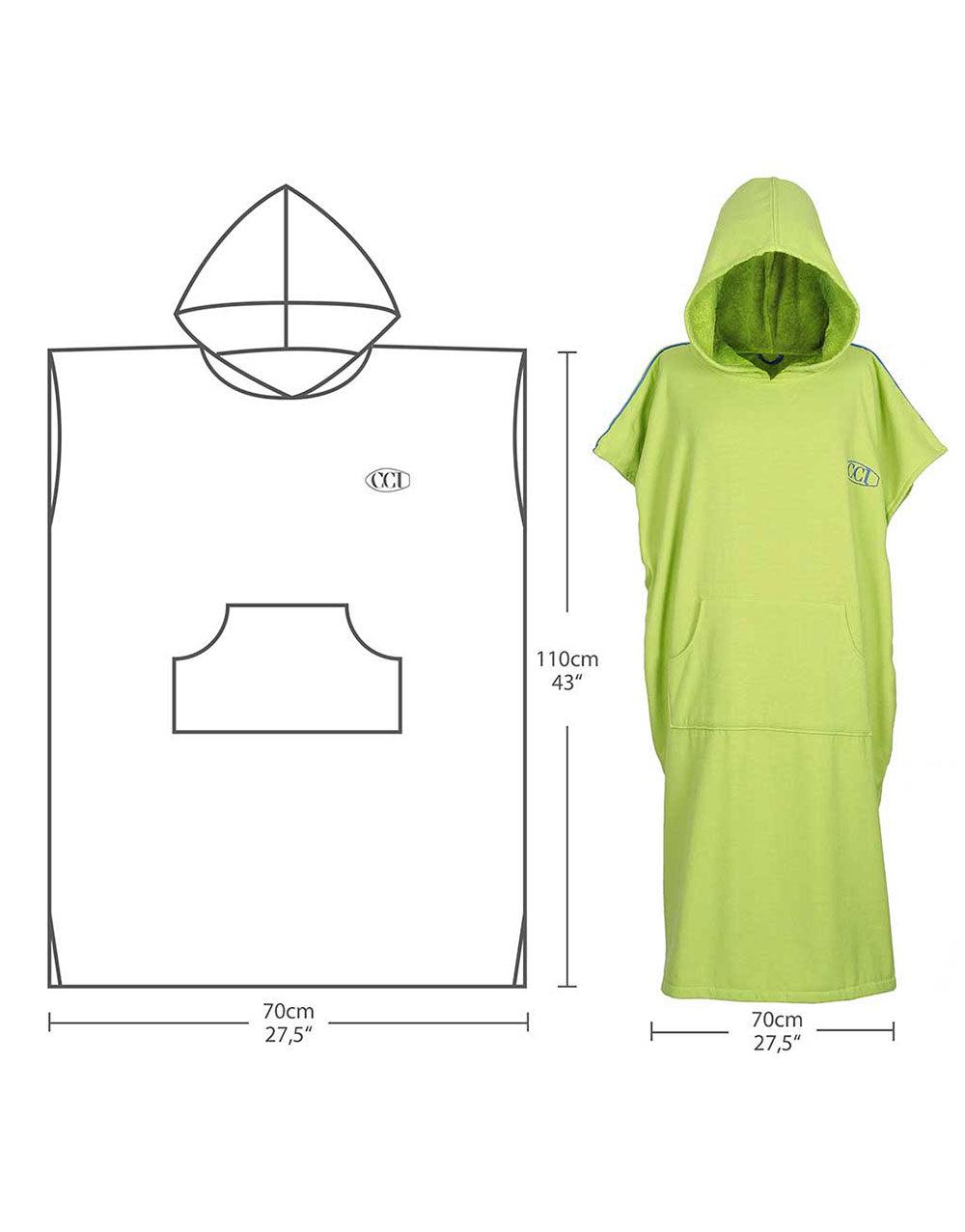 Hooded Changing Poncho - Cacala