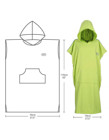 Hooded Changing Poncho - Cacala