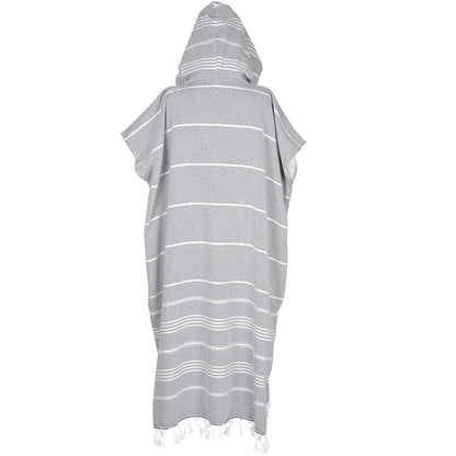 Hooded Poncho Double Sided - Cacala