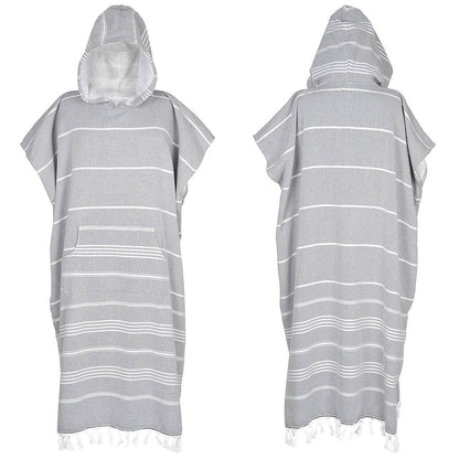 Hooded Poncho Double Sided - Cacala