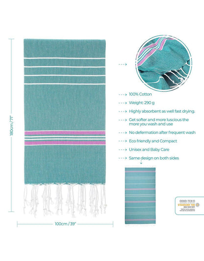 Paradise Turkish Beach Towel - Cacala