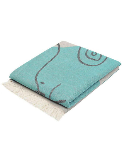 Sea Calf Turkish Beach Towel - Cacala