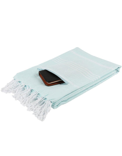 Zipper Turkish Beach Towel - Cacala